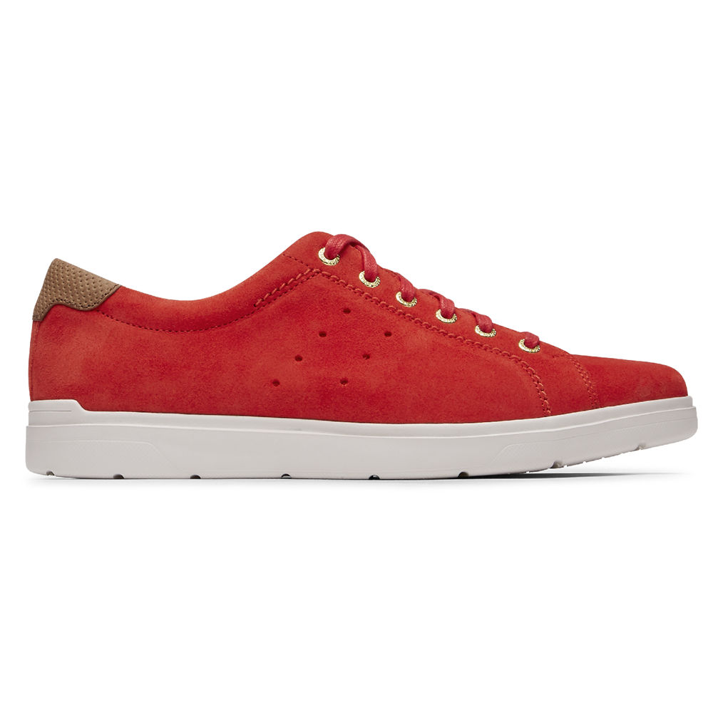 Rockport Mens Sneakers Buy Rockport Total Motion Lite Ltd Lace To Toes Red